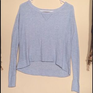 American Eagle XS Baby Blue Sweater
